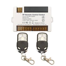 2204g Dieserc 4 Channels Wireless Relay Remote Control Switch 433mhz Rf Ac 110v 120v 220v 2