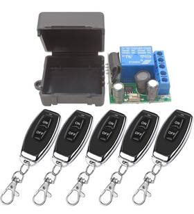 Kt03 Dieserc 5301 5 Wireless Remote Control Switch 433mhz 5v 12v 24v 1 Channel Radio Rela