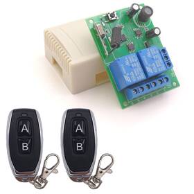 Dieserc 750828381309 Dc 12v 24v 30v Secure Remote Control Switch Universal Wireless 433mhz Rf 10a