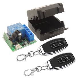 Dieserc 750828381354 433mhz Universal Wireless Remote Control Switch Dc 12v 1ch Rf Relay Receiver