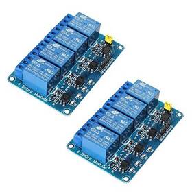 4-channel-b Diitao Dt20621 2pcs 4 Channel Dc 12v Relay Module With Optocoupler Isolation