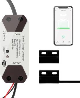 Dioche2d9qro6pey488-13 Dioche Smart Garage Door Opener Remote Tuya Life App Control Voice C