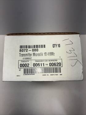 8072-080 Doorking 418mz Transmitter Qty 10