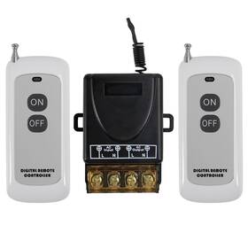 Dorhea 687117723697 Wireless Remote Control Switch 30a Relay With 984ft Long Range Ac110v/