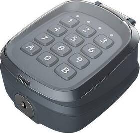 Eagle Access Control Systems Inc. B01n0s2999 Inc. Chrome Series 1 Button Keychain