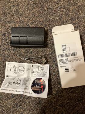 Ecs-10062029 Eastcoastsales1 For Liftmaster Security Plus 05/99 973lm 3 Button Garage Door Opener Remote