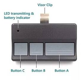Ecs-4963 Ecs 704115790589 2 New 973lm Liftmaster Sears Craftsman 3 Button Garage Remote 390mhz 972lm 971lm