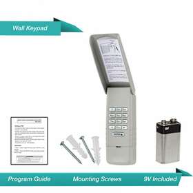 Ecs-00850 Ecs For Liftmaster 877lm Wireless Garage Door Keyless Entry Keypad Yellow Learn