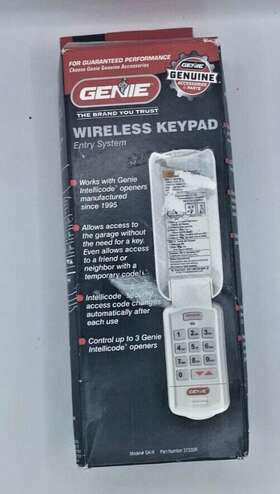 Ecs-162021 Ecs For Genie Garage Door Opener Remote Wireless Keyless Keypad Intellicode