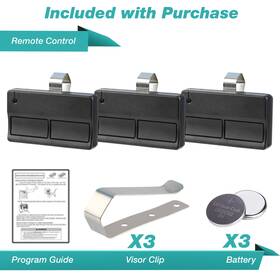 Ecs-21039 Ecs 3x For Garage Door Gate Remote Opener Control Clicker Liftmaster 372lm 315mh