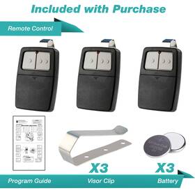 Ecs-29046 Ecs 3x Garage Door Opener Remote For Liftmaster Craftsman Chamberlain Linear Genie