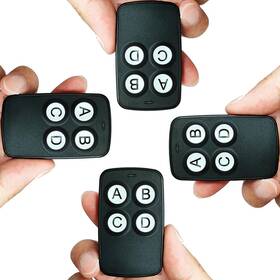 Euc09 Eunnacotop 4 Pcs 433mhz Garage Door Opener Remote Duplicator Control Key Fob Dupl
