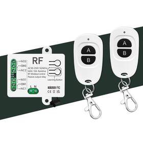 Eur01 Eunnacotop 2 Ev2 Wireless Rf Remote Control Relay Switch Ac 110v 120v 220v Universal 2-ch Rece