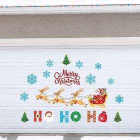 B0bhqk5hy5 Ferraycle 23 Pcs Merry Christmas Garage Door Decor Car Magnets Holiday