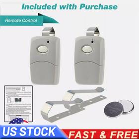Ykq-3089-2pc Fisona 2 Car Visor Garage Door Remote Opener Control Clicker For Linear 3089 Multi-code