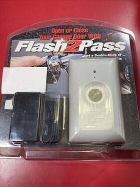 Flash To Open Llc 865450000303 Flash2pass Garage Door Remote For Motorcycles