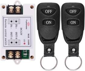 Fushionsea 711181662160 Dc 12v 40a Relay Remote Control Switch 1ch Universal 433mhz Wire