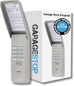 Garage Stop 313100468480 For 877lm Liftmaster Door Keypad Fits Chamberlain Craftsman