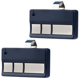 Garage Stop 650079930953 2x Door Remote Opener For Liftmaster 973lm 390mhz Blue