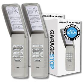 784-48979 Garage Stop 2x For 877lm Liftmaster Door Keypad Fits Chamberlain Craftsman Wirele