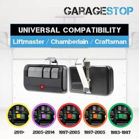 784-58955 Garage Stop 2 For Chamberlain Liftmaster Craftsman Door Opener Remote 893lm Learn