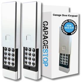 Garage Stop B0cwjb8hz1 2x For Marantec Door Keypad Wall Mount Opener