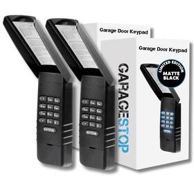 Gd-r36-blk-pad Garage Stop For 877lm Liftmaster Door Keypad Fits Chamberlain Craftsman Wireless