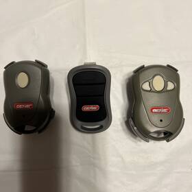 1-g3ta Genie Lot 3 Garage Door Remote Controls Overhead Works