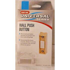 37644r Genie 3764 Garage Door Wall Button Universal Series New Model# Gwc-r Part#