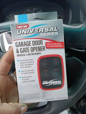 40657r Genie Universal 4 Button Remote -