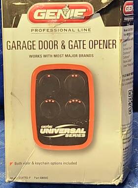 Gu4tr2-p Genie 40659s Universal Series 4-button Garage Door Opener Remote New