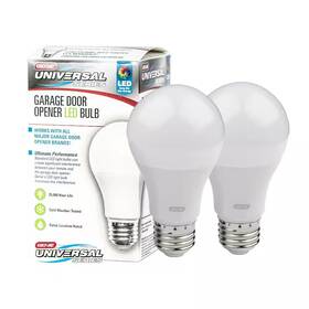 Genie 711181905250 60-watt Equivalence A19 Cool White 4000k Universal Garage Door Opener Led Ligh