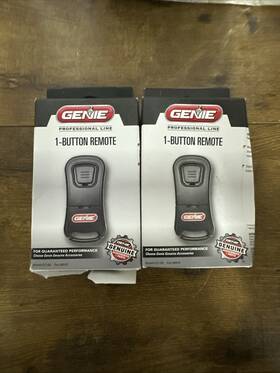 G1t-bx Genie 893993191291 2-pack Intellicode Door Openers 1-button Remote