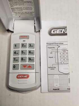 Ad4b5cb8 Genie Garage Door Opener Remote Wireless Keyless Keypad Intellicode Gk New