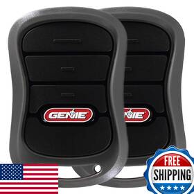 Genie B07f71mqw5 3-button Garage Door Opener Remotes 2 Pack - Each Remote Controls Up To 3