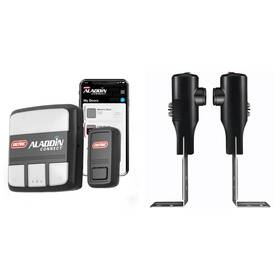 B0c1s5mnqr Genie Smart Garage Door Opener Controller Kit With Safety Beams - Alexa/google Home