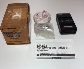 Gpwc-2w Genie Intellicode Garage Door Wall Console Control 3 Function - New