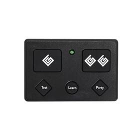 Ghost Controls 313055393363 Premium 5-button Remote Transmitter For Automatic Gate Opener Systems In Black