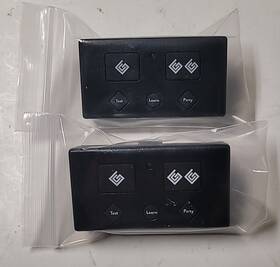 Axp1k Ghost Controls Lot Of 2 5-button Premium Remote -