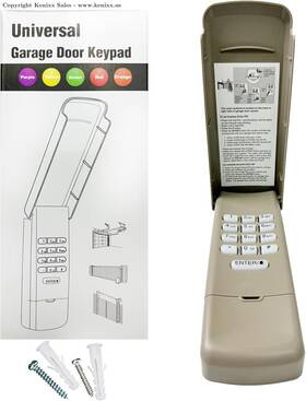 Gioaty 313043913955 Universal Garage Door Opener Keypad For Liftmaster Chamberlain Craftsman Wayne