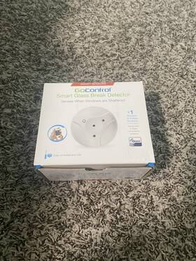 Gd00z-2 Gocontrol 695635927114 Smart Glass Break Detector Z Wave New Open Box