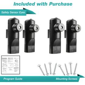 Gs-09252032 Gs 2 Safety Sensor Beam Eyes Only For Genie Stb-b Gstb-r Garage Door Opener