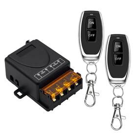 Xkg2103 Hanshuo 12v Remote Control Relay Switch 30a Rf 328ft Range For Security Systems