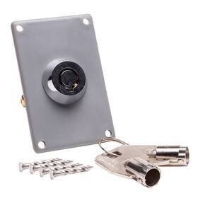760cb Hardware Store Tvp10 Garage Door Universal Metal Key Switch Cylinder 59lm All Models 2 Keys