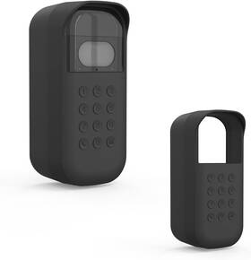 Hoolian 744759902832 Silicone Cover For Myq Smart Garage Video Keypad Black Right