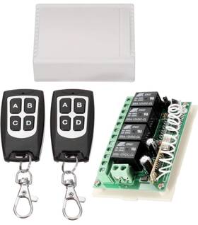 X001m1kexf Insma 433mhz Wireless Rf Switch Long Range Dc 12v 4ch Remote Control System