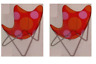 Ue-ew23d22089 Inversion Dot Ship From Usa Retro Butterfly Chair 696582684808