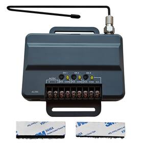 7527 Iqmatepro For 850lm Universal Receiver 3-channel Security 2.0 Liftmaster Black