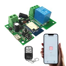 Je-7007 Jane Eyre Wifi Wireless Relay Module 1 Channel Remote Switch Momentary/self-locking Rel