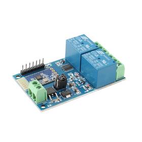 Jessinie 73733 12v Dual Way Bluetooth Relay Module 10a Wireless Smart Mod